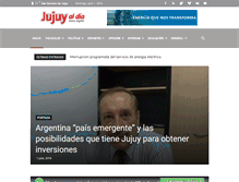 Tablet Screenshot of jujuyaldia.com.ar